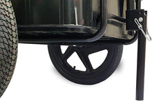 Lade das Bild in den Galerie-Viewer, DMS® Fahrradanhänger Lastenanhänger FH-01 mit Kugel-Kupplung für 26–28 Zoll Fahrräder | 70 L Box 60 kg