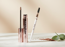 Lade das Bild in den Galerie-Viewer, DOLL 10 BEAUTY OverArchiever Brow Styling Duo – Präzision & Definition für perfekte Augenbrauen