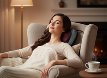 Lade das Bild in den Galerie-Viewer, ERGOLEBEN Shiatsu 3D Massagekissen für Nacken und Rücken mit Wärme Funktion inklusive Auto Adapter Massagegerät