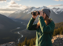 Lade das Bild in den Galerie-Viewer, Fernglas 10x50 – 10x Vergrößerung, 50mm Objektiv, BK-7 Optik, Großes Sehfeld 120m, inkl. Tasche & Zubehör – Ideal für Natur, Vogelbeobachtung & Sport