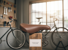 Lade das Bild in den Galerie-Viewer, Bikeroo Fahrradsattel Cruiser, Extra Breit, Elegant und Weich