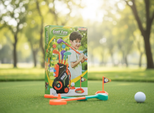 Lade das Bild in den Galerie-Viewer, HYAKIDS Golf Set Spielzeug für Kinder – Kinder Golfspiel mit 3 Golfschlägern & 3 Golfbällen, Lernspielzeug ab 4 Jahre