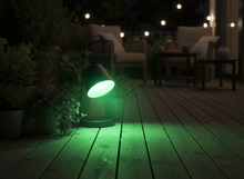 Lade das Bild in den Galerie-Viewer, LUMIDA Garden Solar-Spotlight für Garten – schwenkbar, RGB & Warmweiß