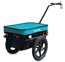 Lade das Bild in den Galerie-Viewer, DMS® Fahrradanhänger Lastenanhänger FH-01 mit Kugel-Kupplung für 26–28 Zoll Fahrräder | 70 L Box 60 kg