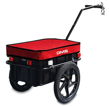 Lade das Bild in den Galerie-Viewer, DMS® Fahrradanhänger Lastenanhänger FH-01 mit Kugel-Kupplung für 26–28 Zoll Fahrräder | 70 L Box 60 kg