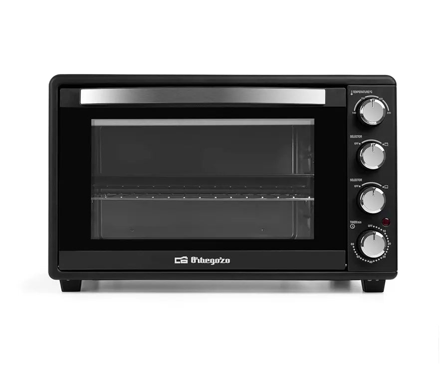 Orbegozo HCI 5045 - Tisch-Elektrobackofen, einstellbarer Thermostat, Timer, Kontrollleuchte, 45 Liter, 2000 W r58
