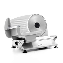Lade das Bild in den Galerie-Viewer, DMS Allesschneider elektrisch rostfrei Edelstahlmesser Ø 19 cm – Brotschneidemaschine 400 W verschiedene Farben r57
