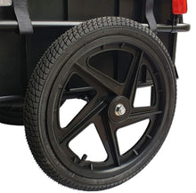 Lade das Bild in den Galerie-Viewer, DMS® Fahrradanhänger Lastenanhänger FH-01 mit Kugel-Kupplung für 26–28 Zoll Fahrräder | 70 L Box 60 kg
