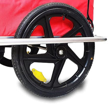 Lade das Bild in den Galerie-Viewer, DMS® Fahrradanhänger 2-in-1 Kinderanhänger Jogger Kinderwagen für 2 Kinder mit 5-Punkt-Sicherheitsgurt &amp; Radschutz
