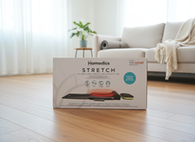 Lade das Bild in den Galerie-Viewer, Homedics Stretch Stretchingmatte XS inspiriert durch Yoga - Fernbedienung, einstellbare Intensität, vorprogrammierte Yoga/Stretchmatte für Rücken, Schultern, Hüften, faltbar mit Stützkissen - Grau
