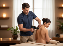 Lade das Bild in den Galerie-Viewer, HERO FX3.0 Massagepistole Massagegerät 4 Aufsätze mit 6 Stufen
