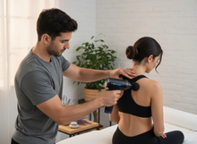 Lade das Bild in den Galerie-Viewer, HERO FX3.0 Massagepistole Massagegerät 4 Aufsätze mit 6 Stufen
