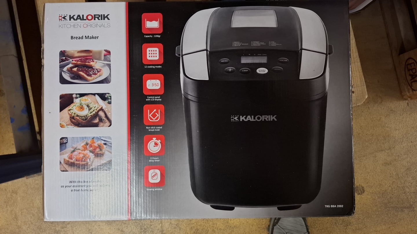 KALORIK TKG BBA 2002 Brotbackautomat OVP, mit 12 Programmen R78