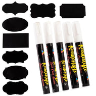 Kreidestift Weiß 3 x 3mm + 2 x 6mm Kreidemarker Weiß letzter G.
