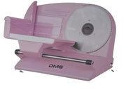 DMS Allesschneider elektrisch rostfrei Edelstahlmesser Ø 19 cm – Brotschneidemaschine 400 W verschiedene Farben r57
