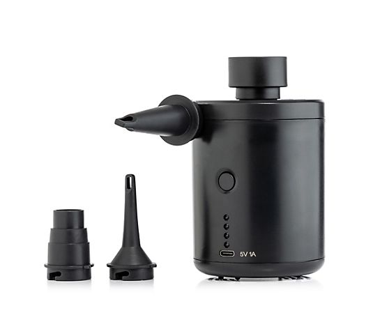 Elektrische Luftpumpe 4.000mAh, 3,7V wiederaufladbar Aufblasen & Ablassen inkl. Zubehör P.19