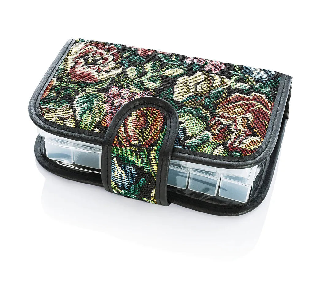 Tablettenetui für 14 Tage – Florales Design Orbisana p211