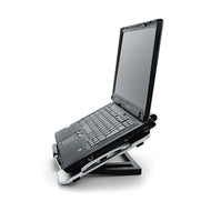 Dicota Porter Flex Verstellbare Notebookhalterung inkl. Hub USB 2.0 mit 4 Anschlüssen Silber p.27