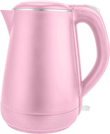 DMS® Wasserkocher DW-2 - 1,7L 2200W, BPA-frei, kabellos, Abschaltautomatik rosa