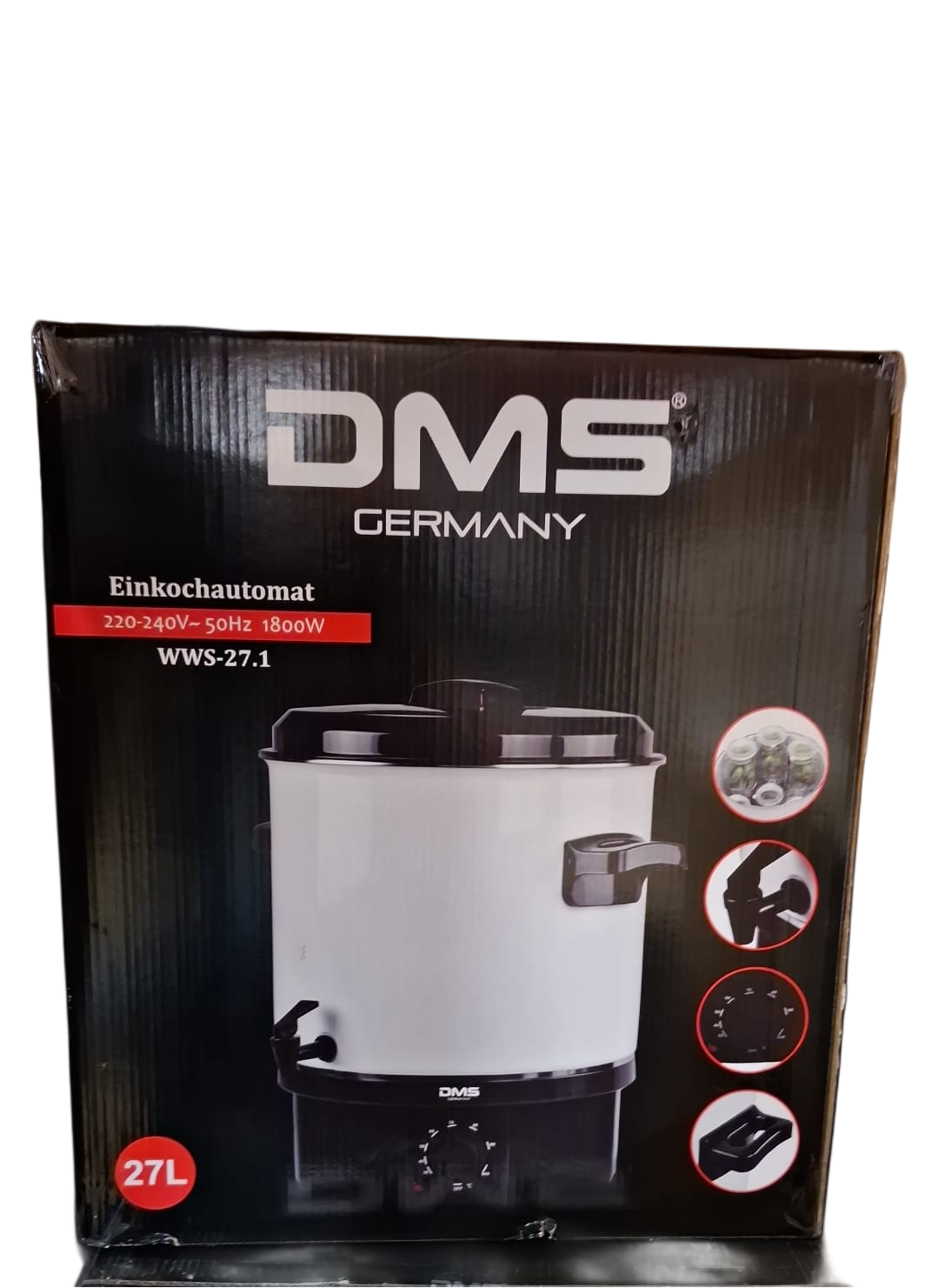 DMS 27L Einkochautomat Einkochtopf Glühweintopf Heißgetränkeautomat Einkocher p.7