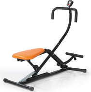 MAXXMEE Trainingsgerät Crunch & Glide schwarz/orange p147