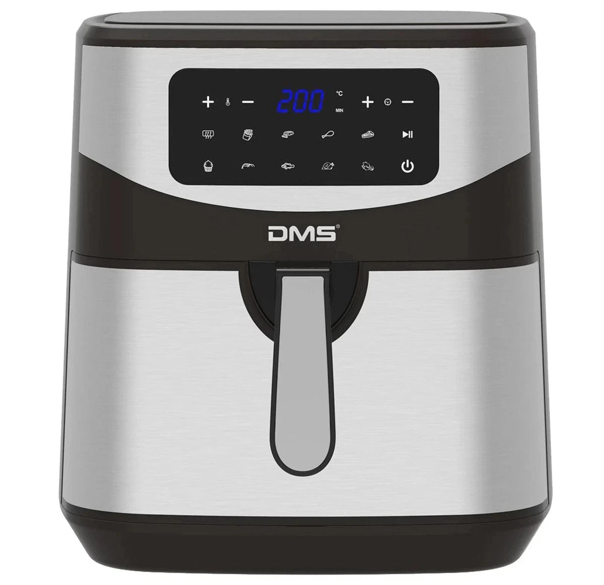 DMS Heißluftfritteuse Friteuse Heißluft 8 Liter r57